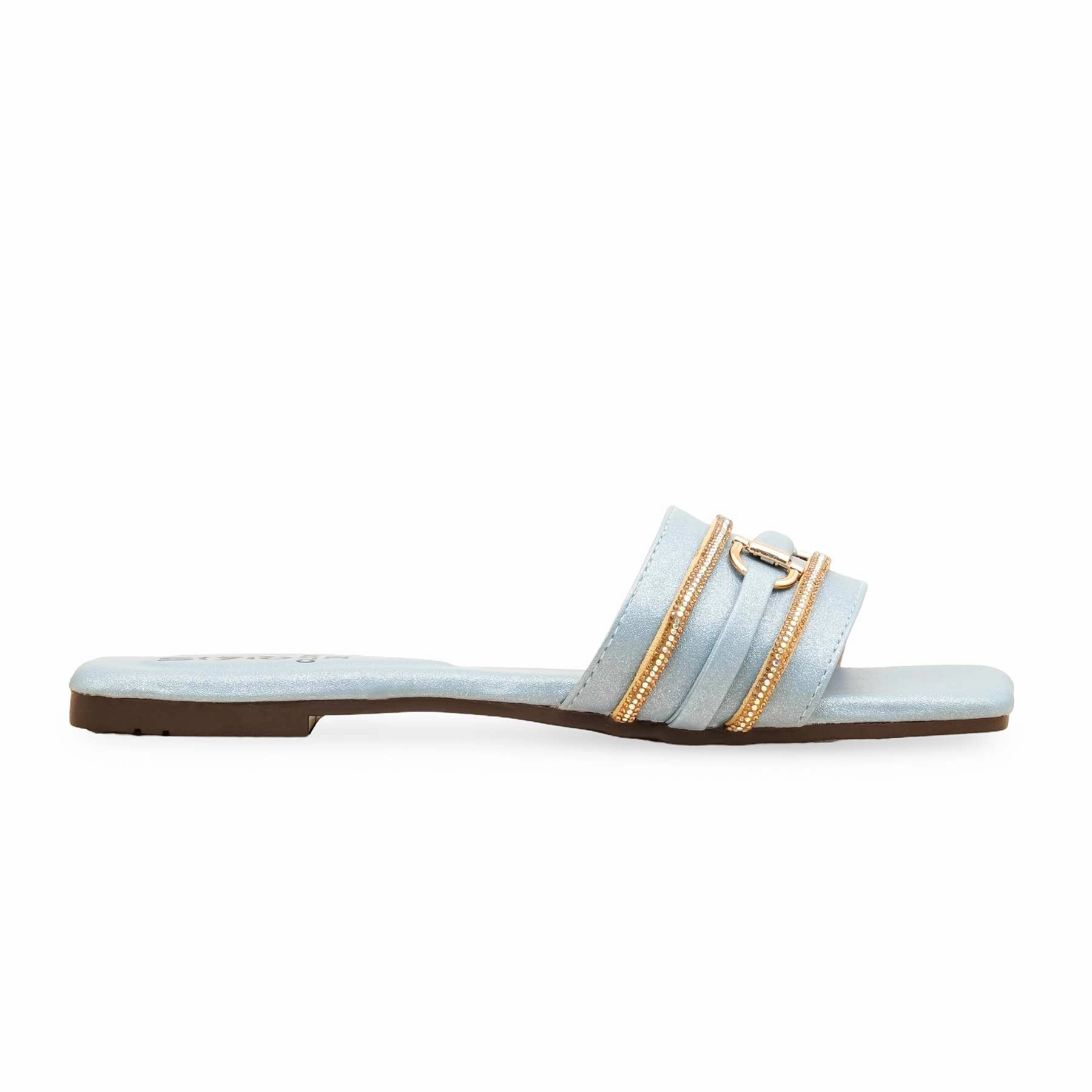 Sky Blue Casual Slipper For Ladies CL2101 Acorn House Slippers