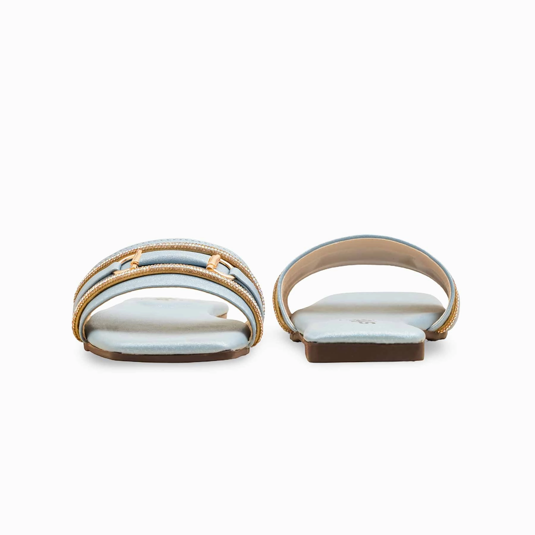 Boba Slippers Sky Blue Casual Slipper For Ladies CL2101