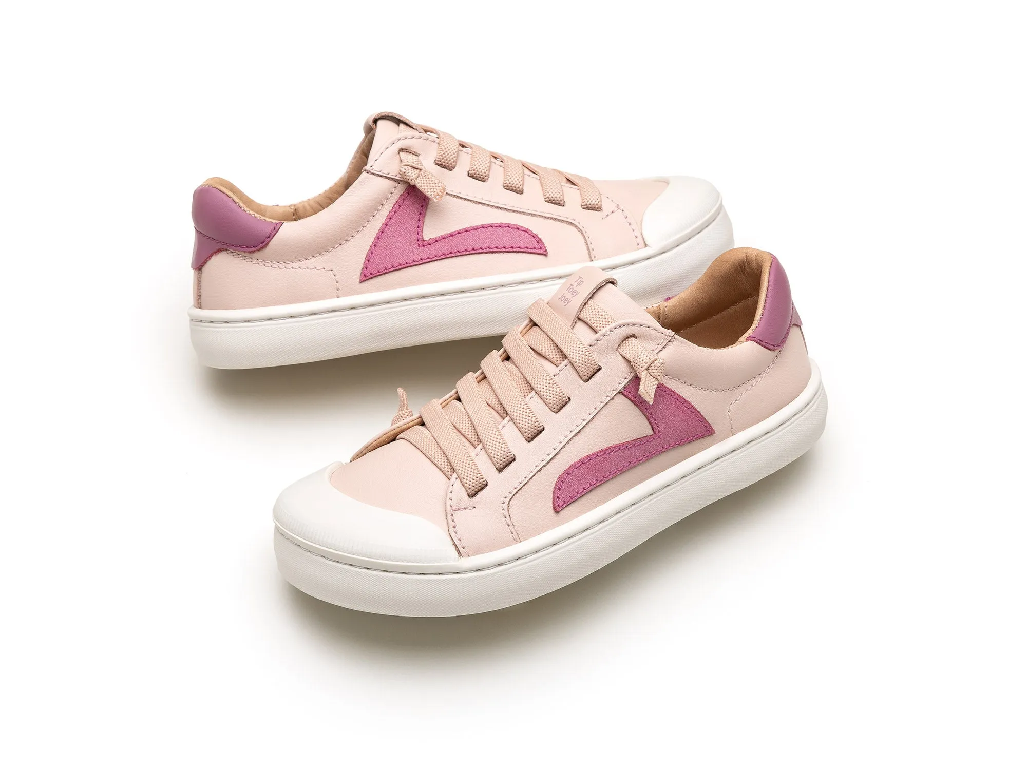 Casual Athletic Running Shoes Tip Toey Joey Girl's Ground Sneakers - Cotton Candy / Pitaya Stone / Sunset Mauve
