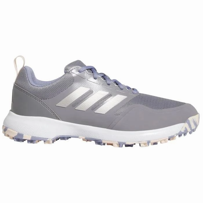 New Women's Adidas Tech Response 3.0 SL Golf Shoes - Grey Three/Silver Metallic/Silver Violet Adidas Shoes With Floral Print