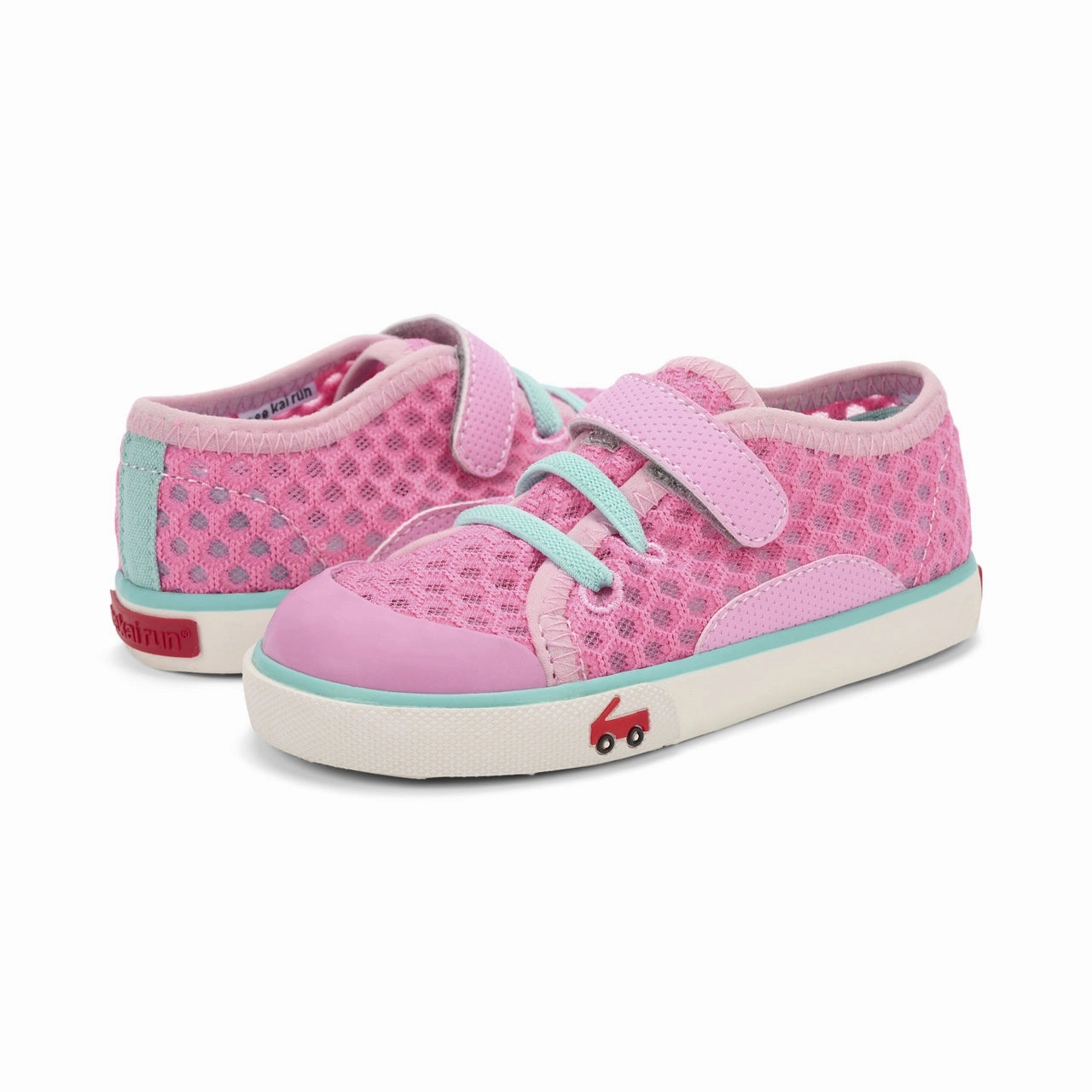 See Kai Run Saylor (Toddler/Little Kid) Wide White Sneakers