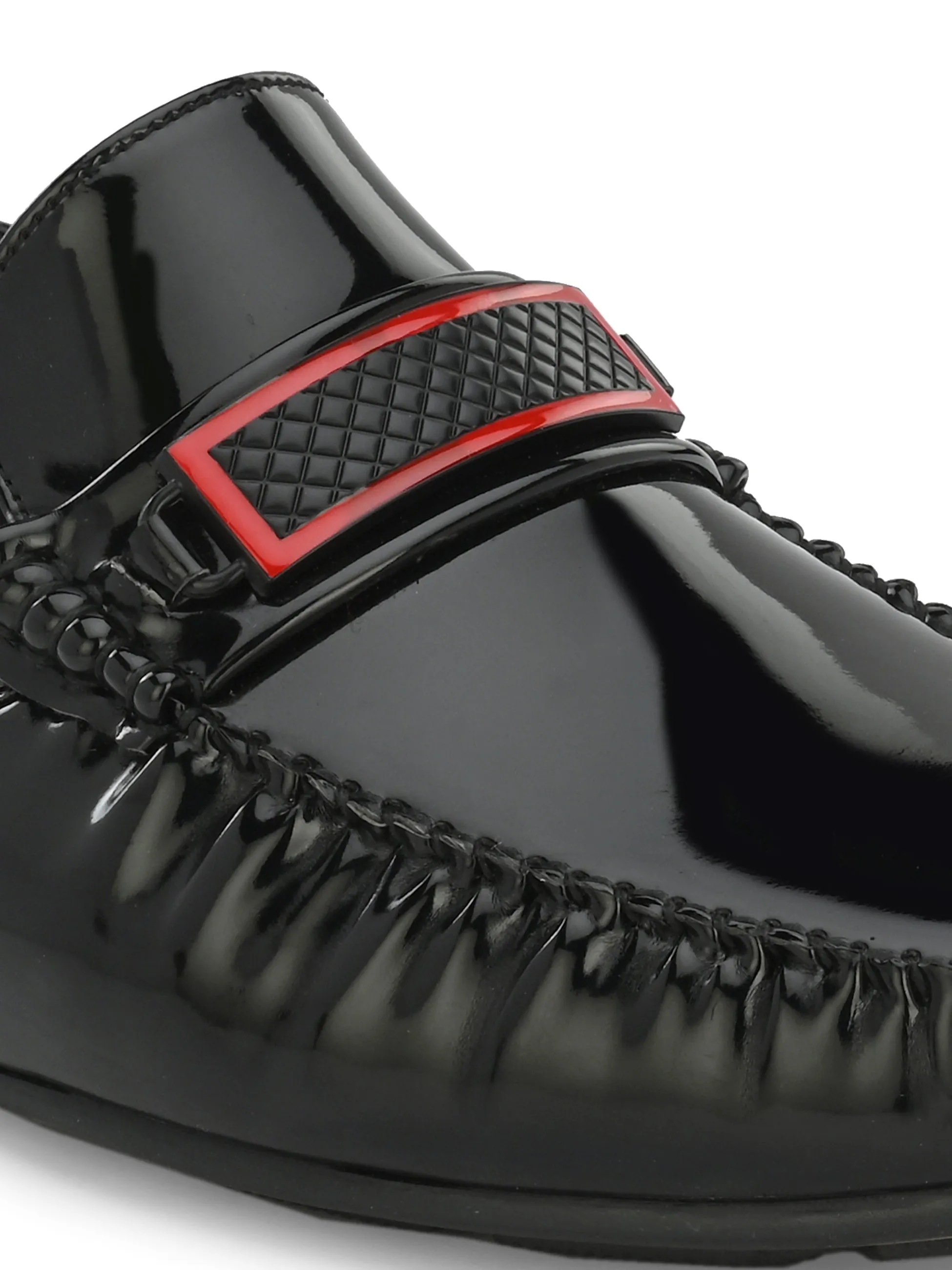 Serotonin Black Driving Loafers Jordaan Loafers