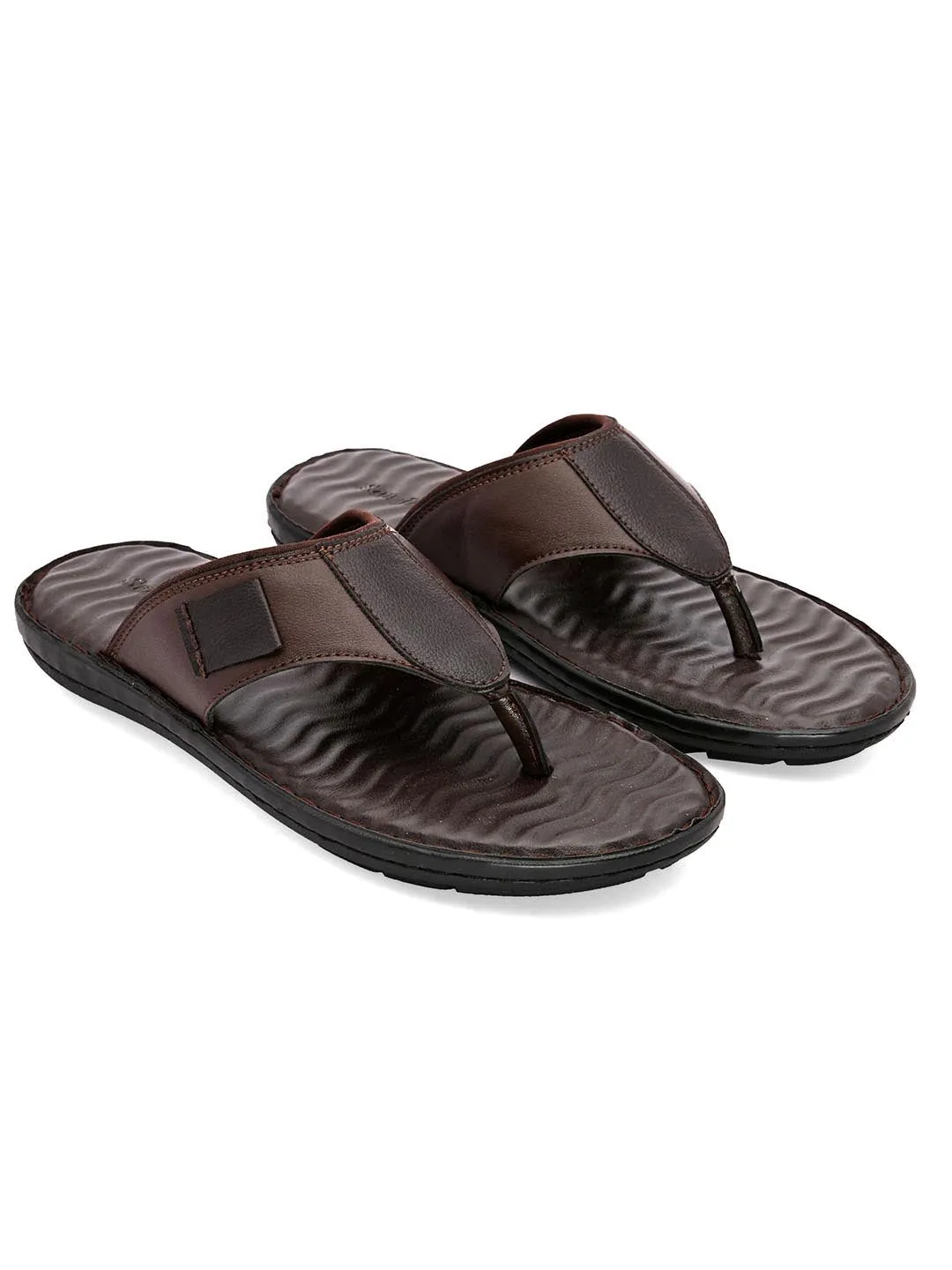 Romeo Leather Slippers Sheild Comfort Slippers