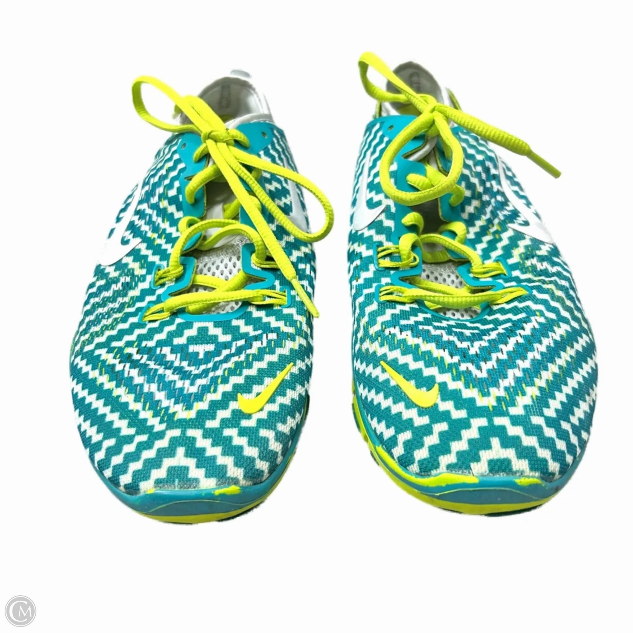 Asics Gel Exalt 4 Running Shoes Shoes Athletic By Nike In Green & Yellow, Size: 9.5