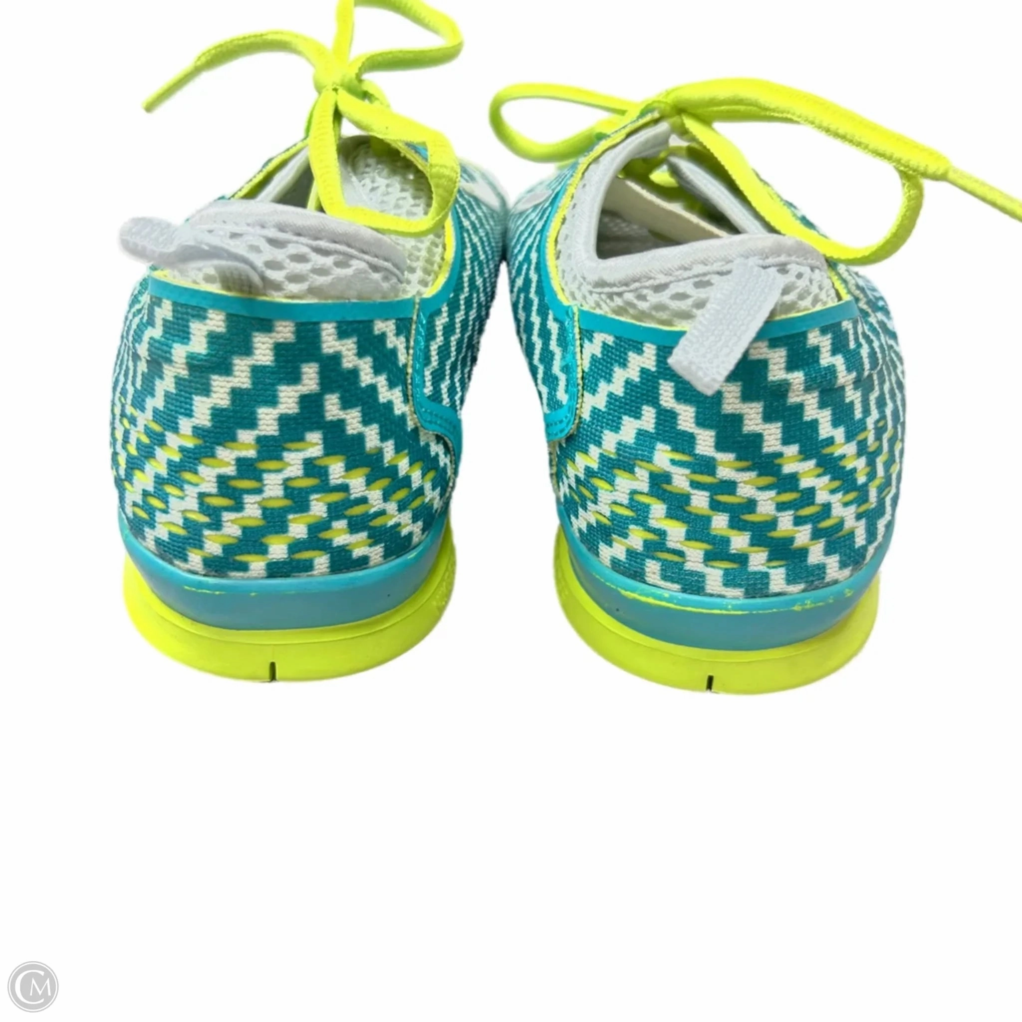 Asics Gel Excite 10 Running Shoes Shoes Athletic By Nike In Green & Yellow, Size: 9.5