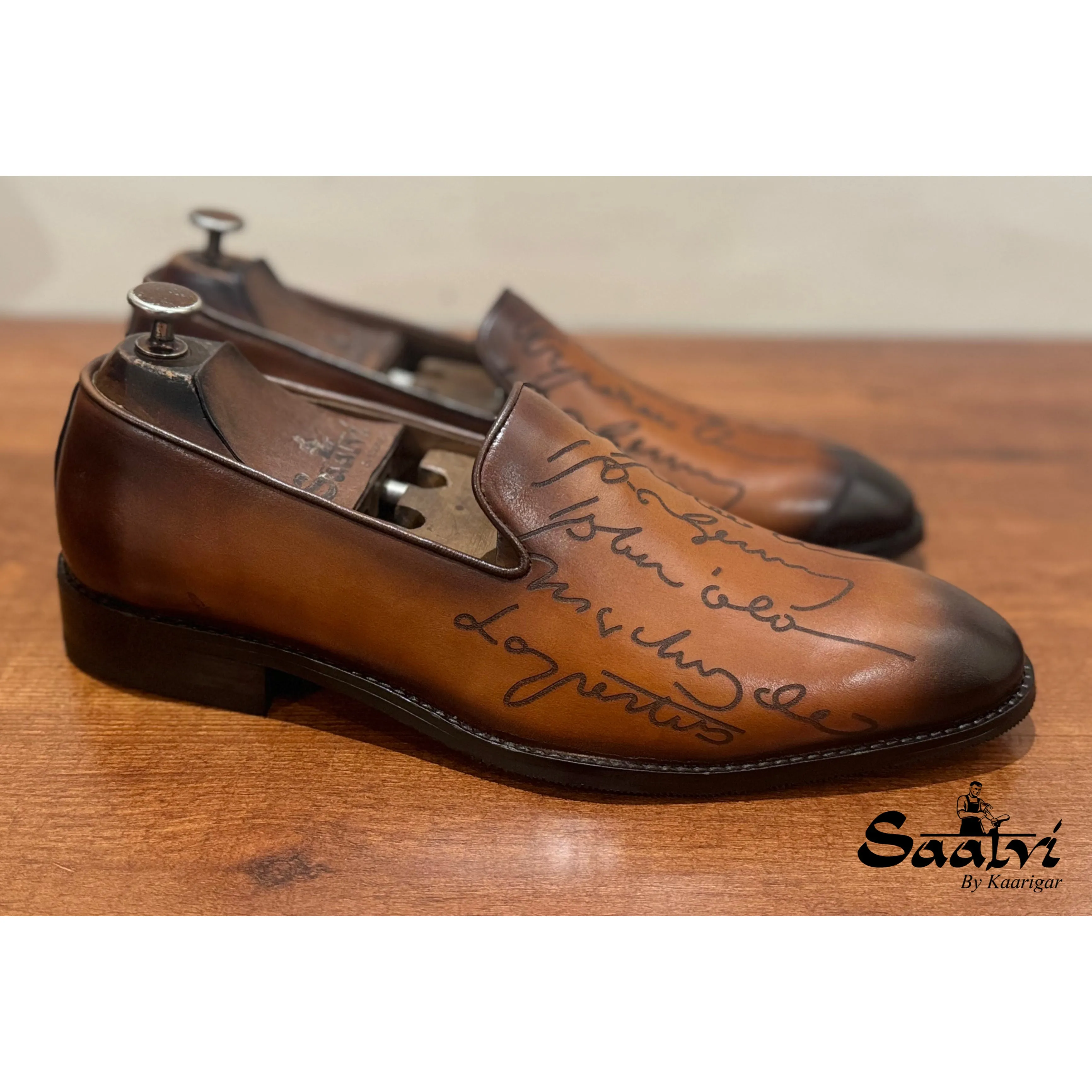 Light The Way Leather Loafers Signature Loafers