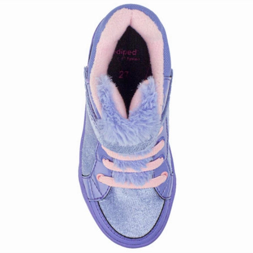 Pediped Flex Logan High Top (Toddler/Little Kid) Vicky Vuong Sneakers