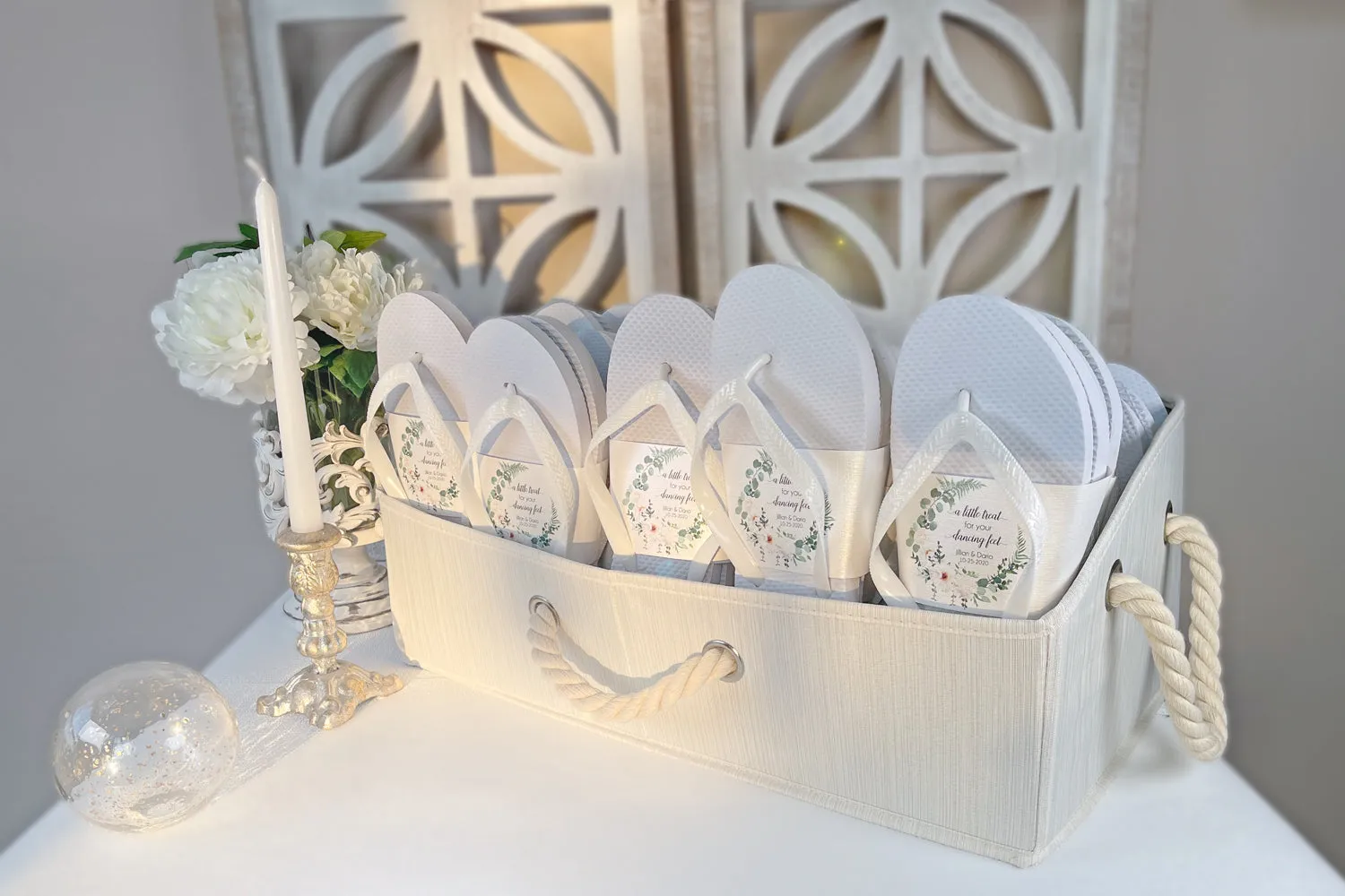 Ava Bulk Flip Flop Favor Bundle (40 Pairs) Flip Flops Bar And Grill