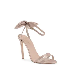 Sandals For Sweaty Feet Dee Ocleppo Beige Satin Stiletto Heel Sandals