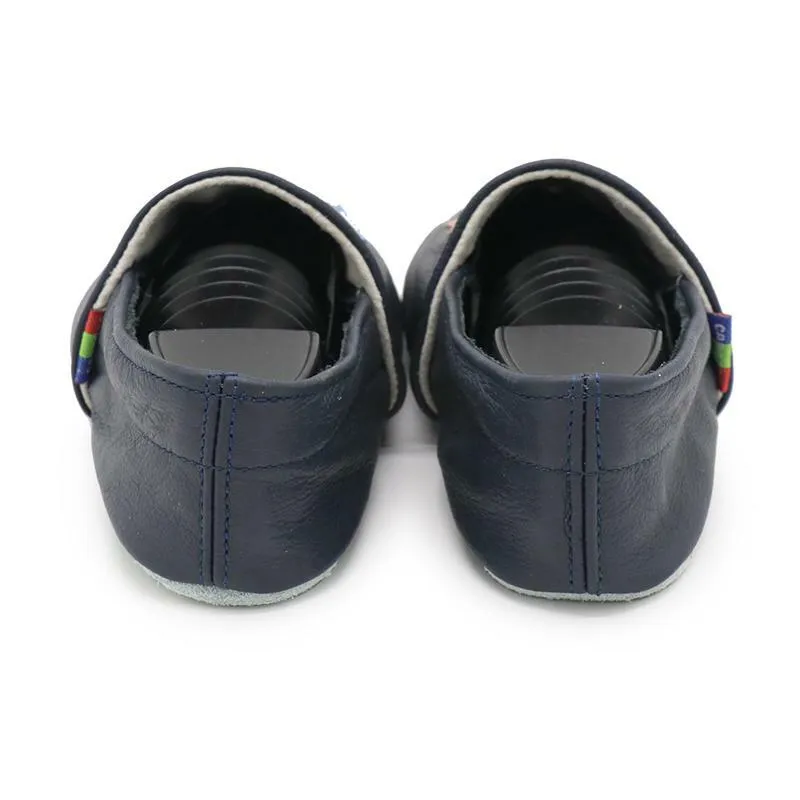 Colorful star dark blue  Women Slippers Backless Slippers