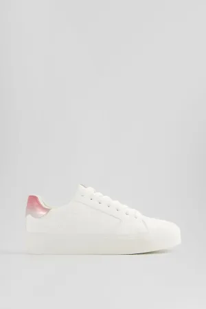 Kevin Hart Sneakers Bershka Women's  Metallic detailed Platform Sneakers