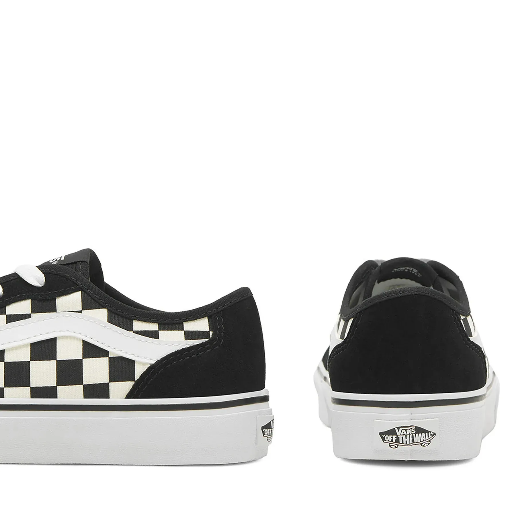 Casual Shoes Leather Vans Women's Filmore Decon Sneaker Black/White (Checkerboard)