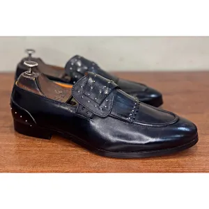 Butterfly Loafers Black Do Leather Loafers Stretch