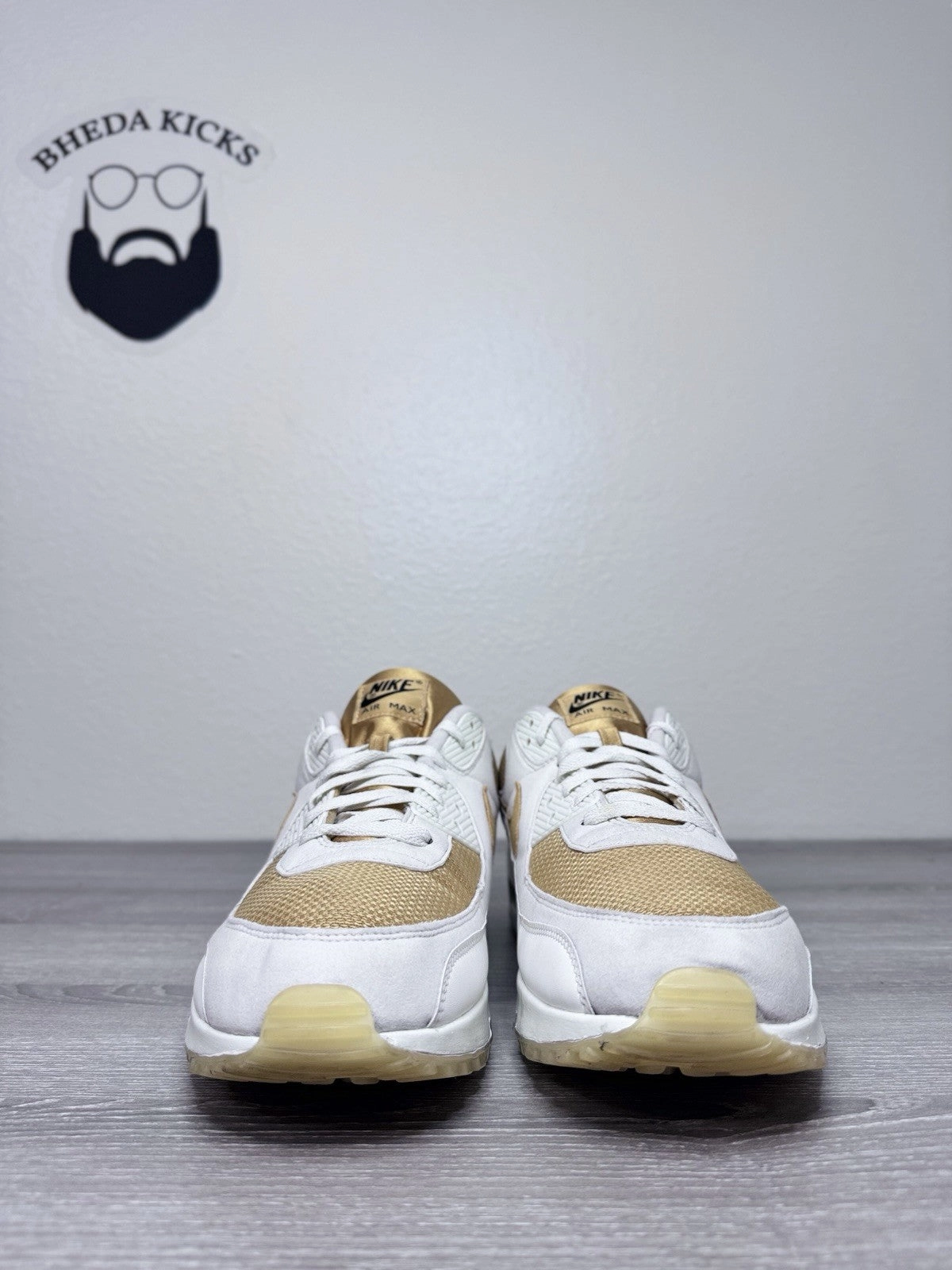 Size 15 - Nike ID Air Max 90 'Nike By You' Bred Black Red CT3621-991 Preowned Asics Gel Nimbus 18 Running Shoe Size 8