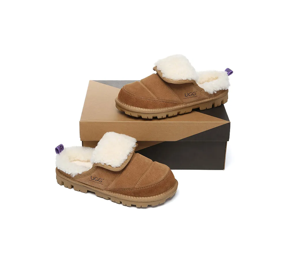 AUSTRALIAN SHEPHERD UGG Slippers Sheepskin Wool Theia Machine Washable Slippers