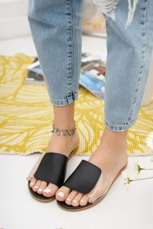 Modafrsat Women's Transparent Slippers Volt Heated Slippers