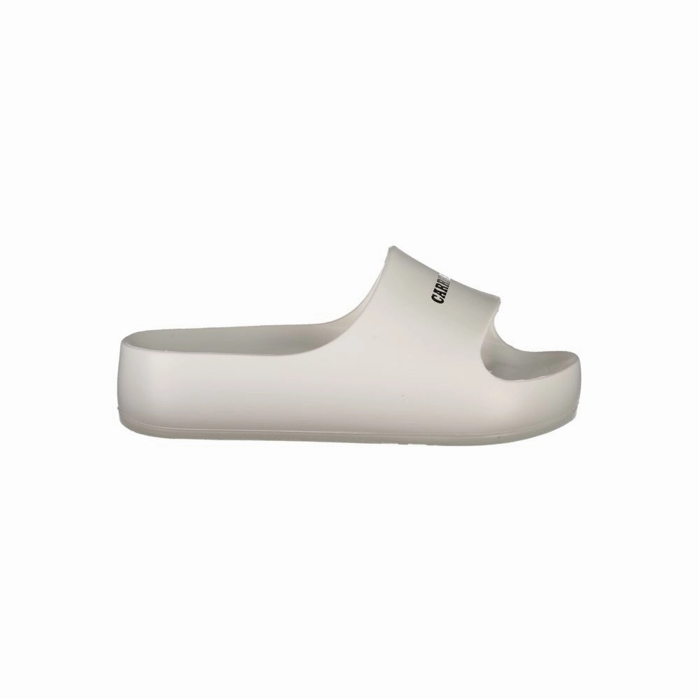 Tasmanian Devil Slippers Carrera White Polyethylene Sandal