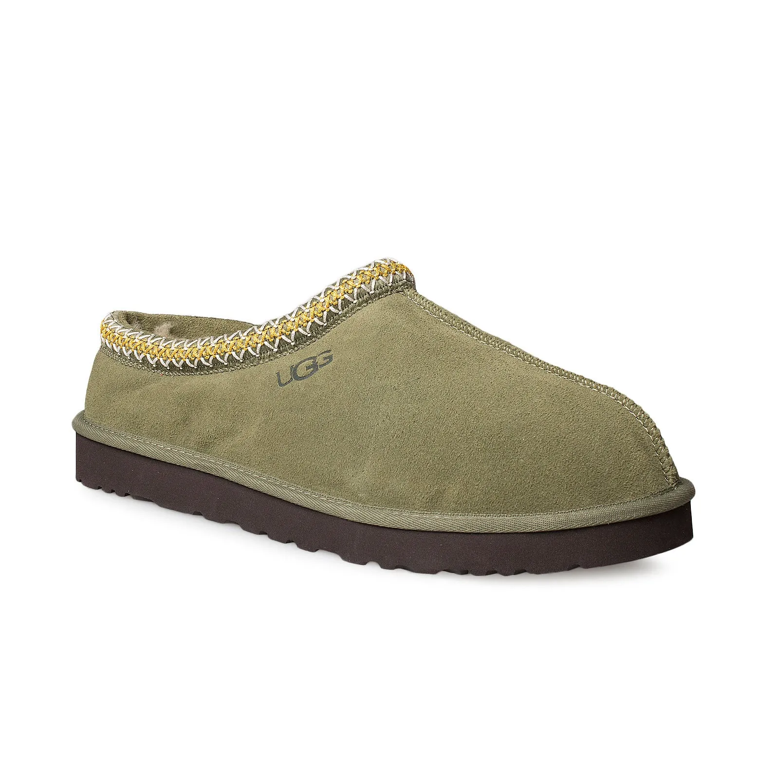 UGG Tasman Burnt Olive Slippers - Men's Birkenstocks Slippers