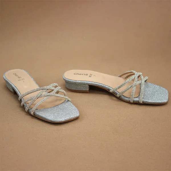 Sliver Fancy & Stylish Slippers for women Bubbles Slides