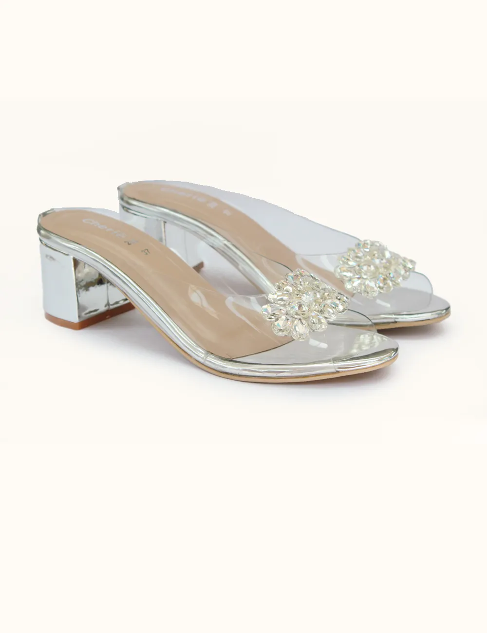 Bearpaw Slippers Sliver | Fancy Heel Slippers for Women