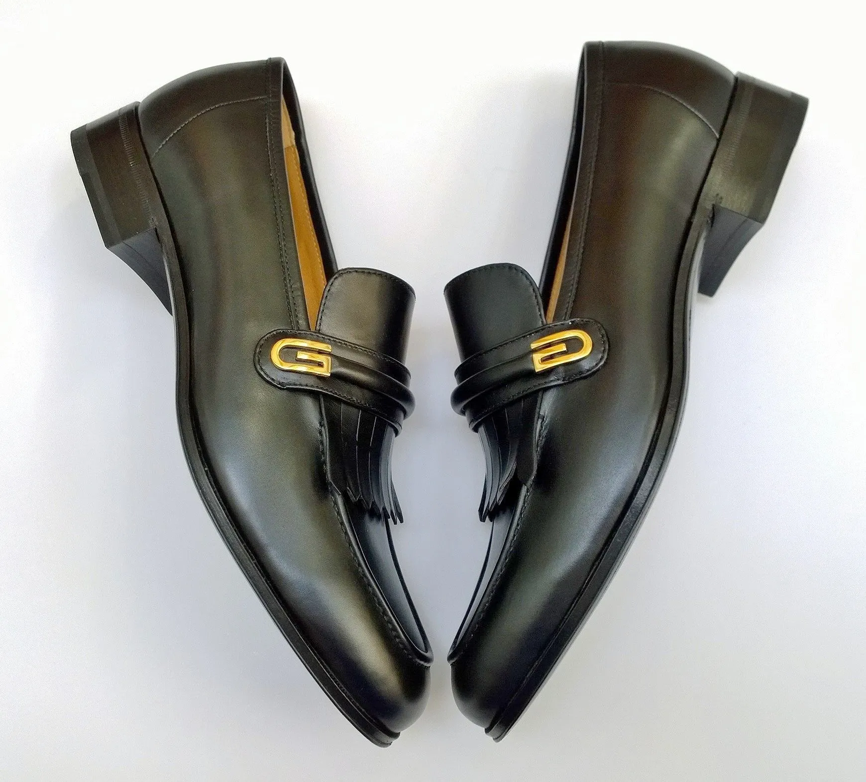 Loafers To Wear With Shorts Gucci Aldo Black Leather Loafers Shoes New in Box Flats