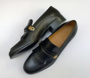 Vegan Loafers Gucci Aldo Black Leather Loafers Shoes New in Box Flats