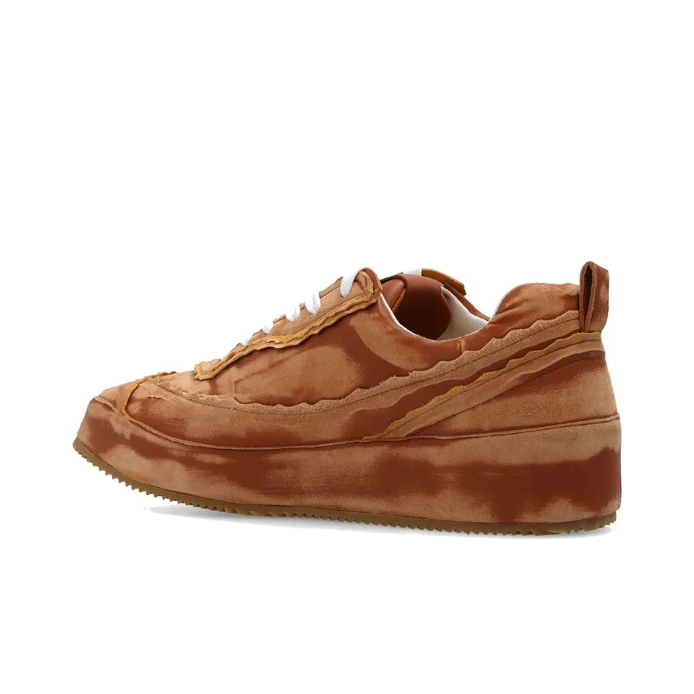 Sneakers Miami Loewe Brown Calfskin Platform Sneakers