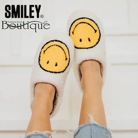 Smiley Slippers Granny Slippers