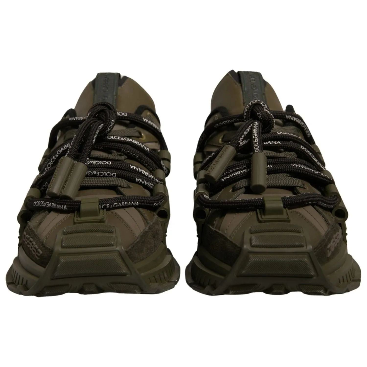 Dope Sneakers Dolce & Gabbana Military Green Space Low Top Sneakers Shoes