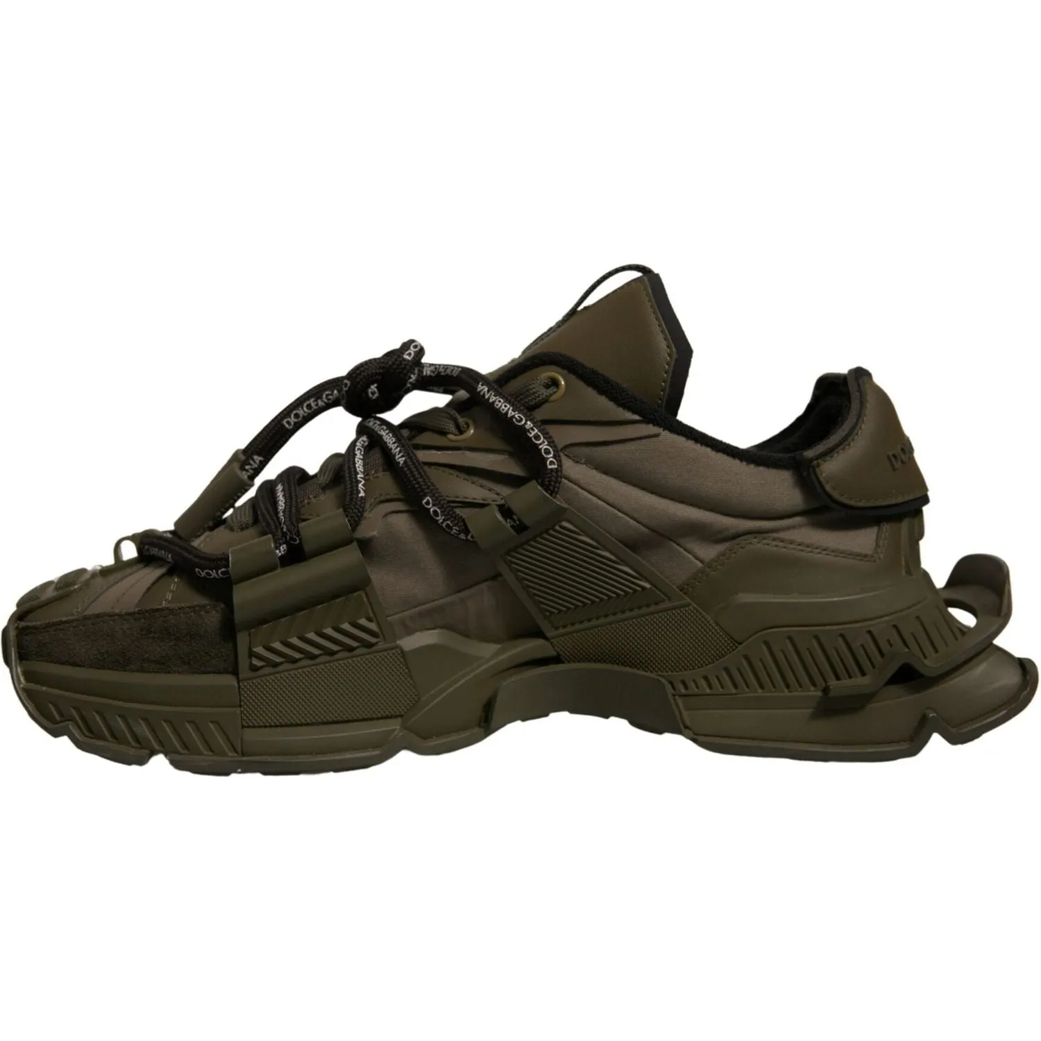 Dolce & Gabbana Military Green Space Low Top Sneakers Shoes Sneakers Asiscs