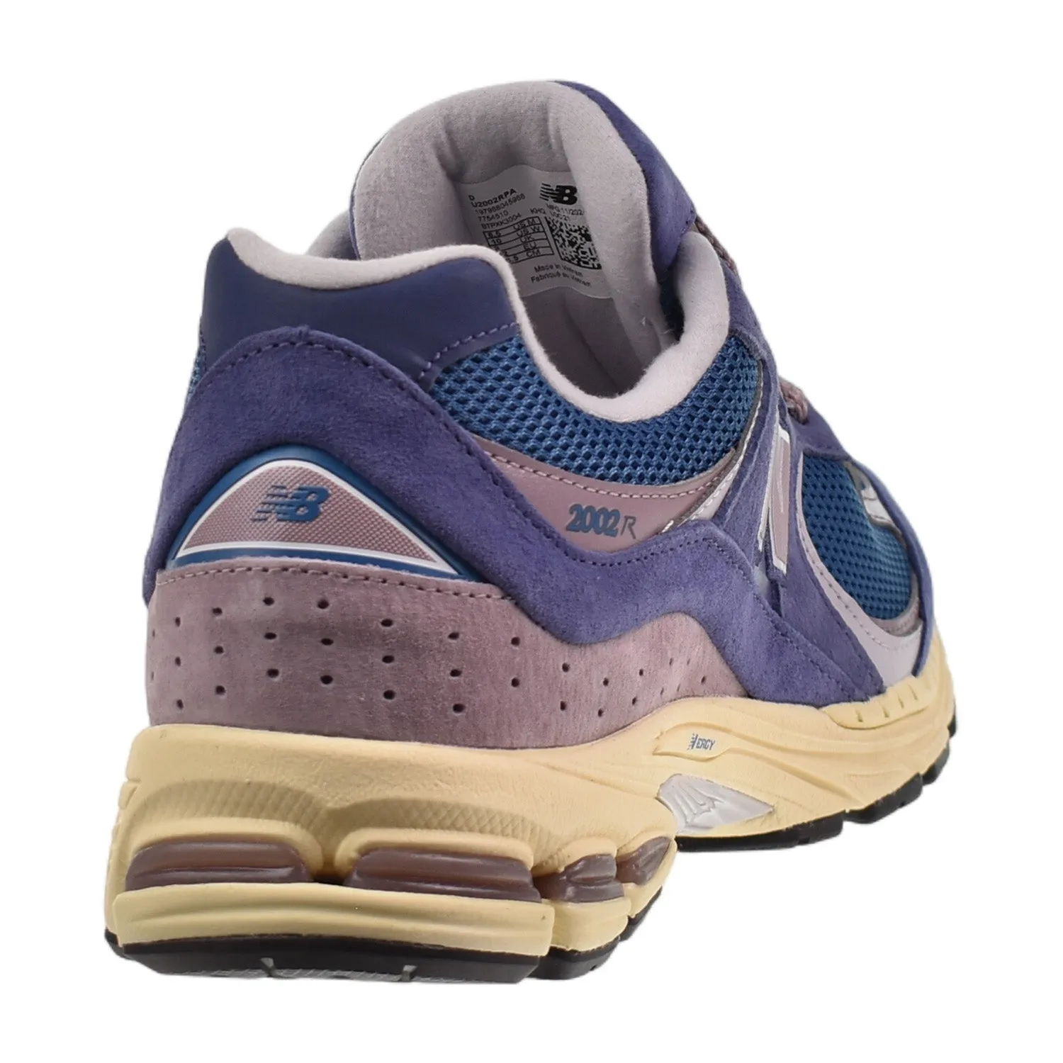 Anvil Casual Skate Shoe New Balance 2002R "Dream State" Men's Shoes Blue/Purple u2002r-pa