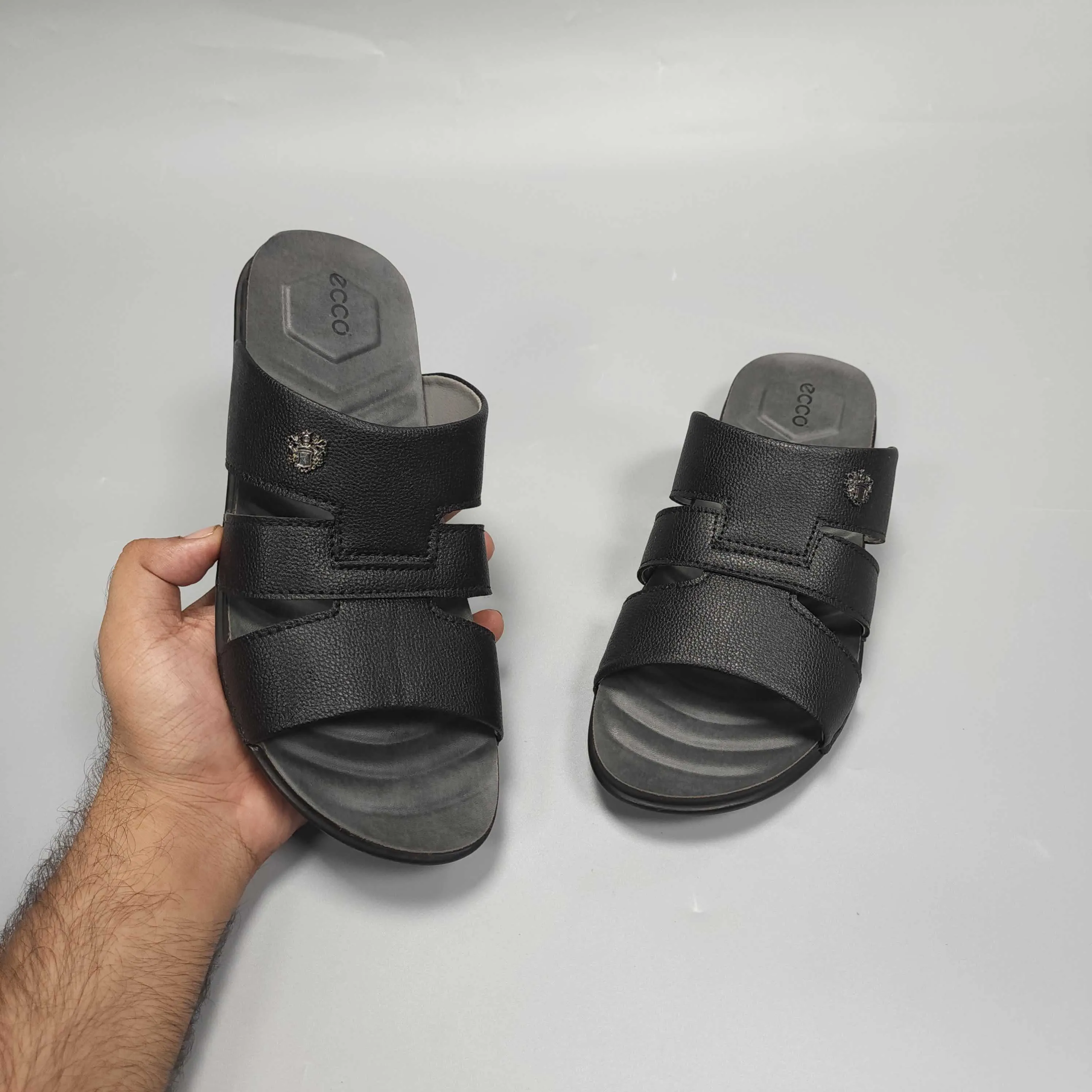 Rainbow Sandals Sale Black Premium Slippers.