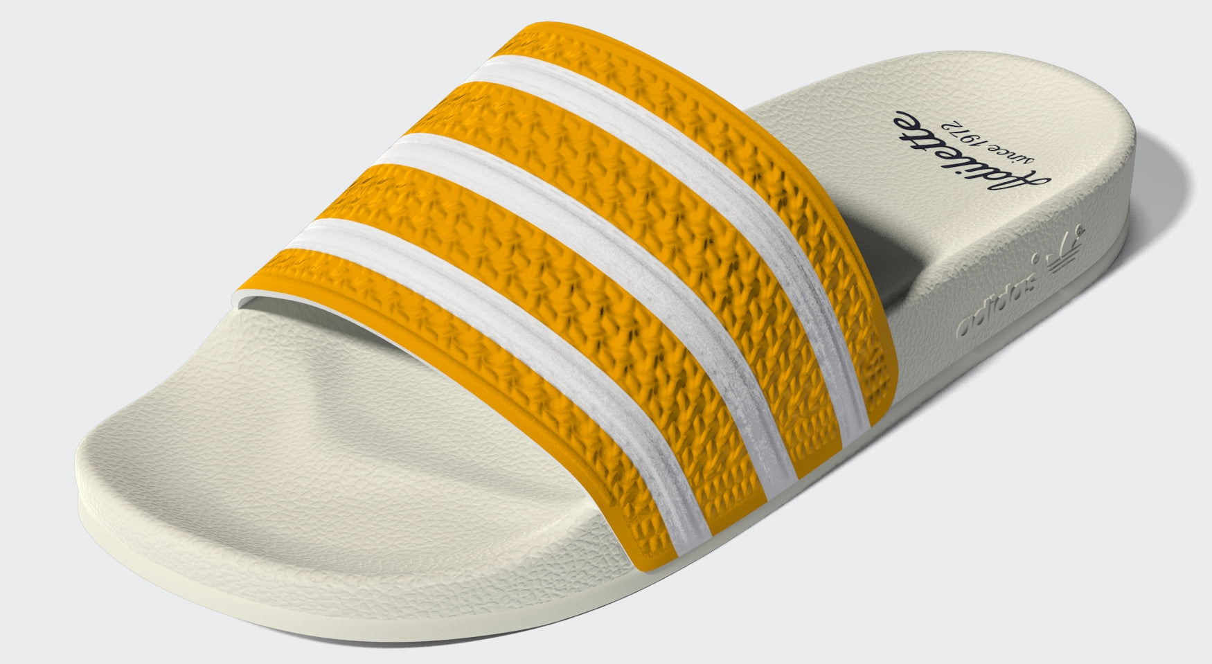 Adidas Adilette White Orange Adidas House Shoes