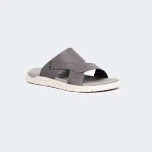 Caliber Slipper Grey For Men ( DANDELION 304G ) Whiteface Slides