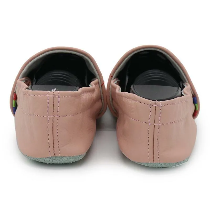 ladybug flower pink  Women Slippers Mink Slippers