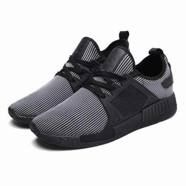Men Shoes Flykitting Fabric Breathable Mesh Upper Sports Shoes Antiskid Shoes For Spring Autumn Winter Y02 Black Best Running Shoes Over 50