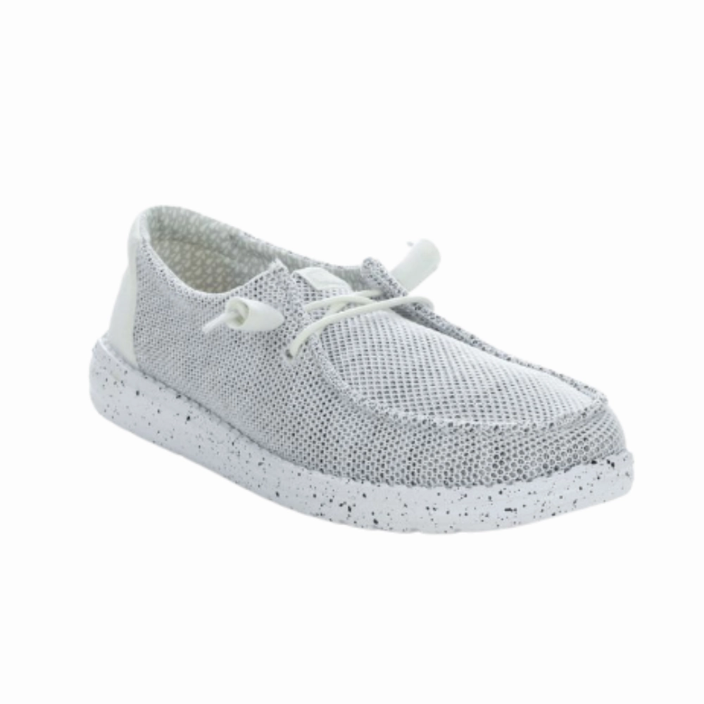 Sole Loafers Hey Dude Wendy Stretch Sox Stone White  Womens Shoes, Slip-on Loafers