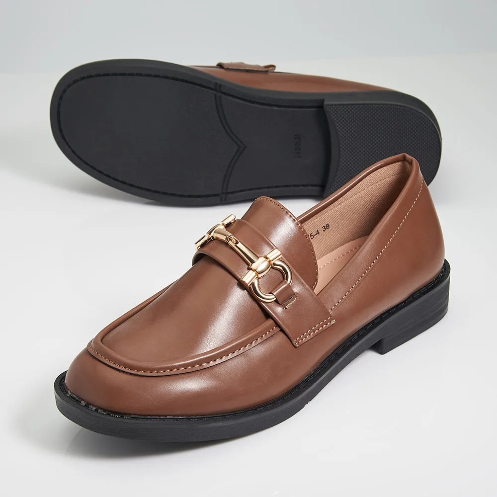 Ladies Low Heel Slip On Loafers Loafers Casual Outfit