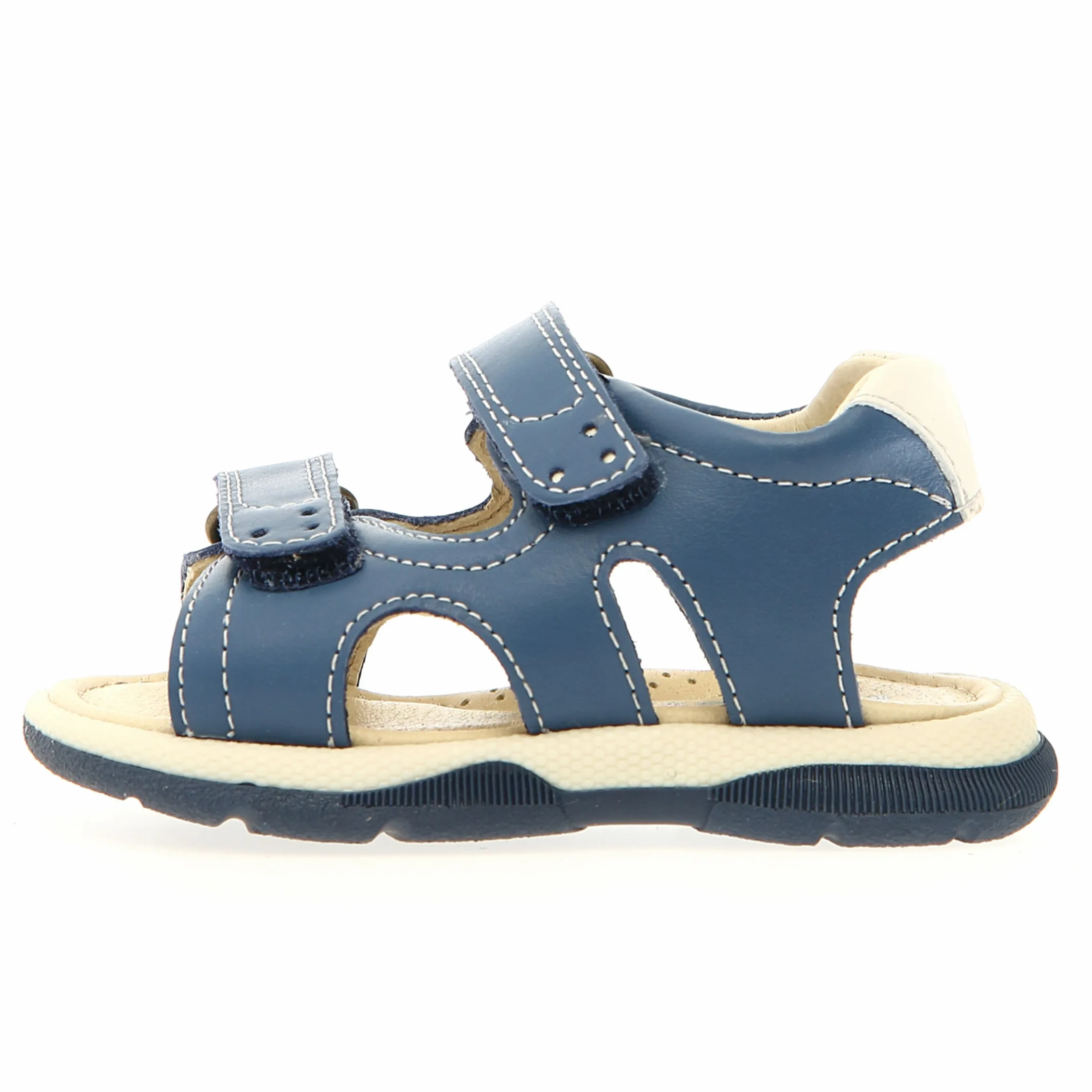 Falcotto Boy's Wunny Sandals - Azure Walking Sandals With Covered Toes