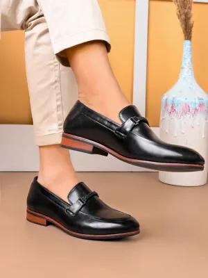 Wide Width Loafers Soho Black Slip-Ons