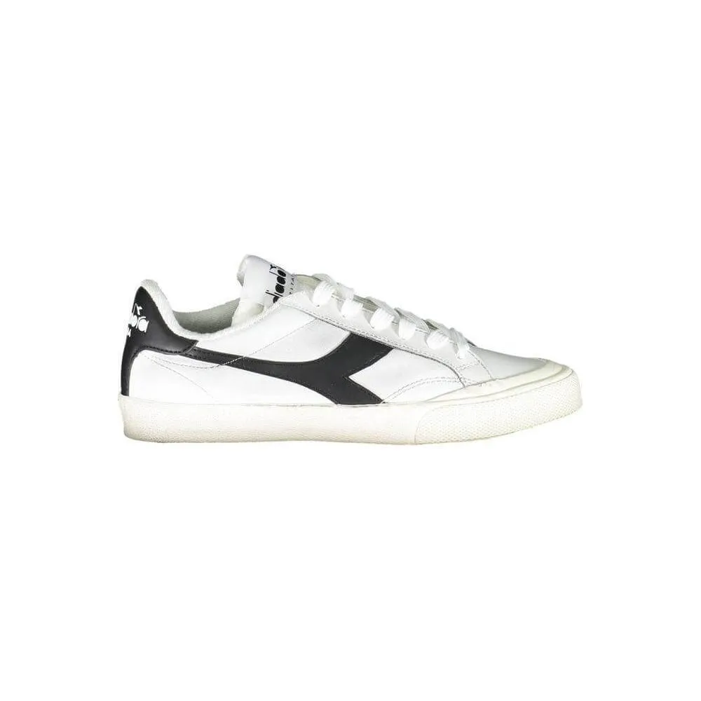 Diadora White Fabric Sneaker 4. NULL