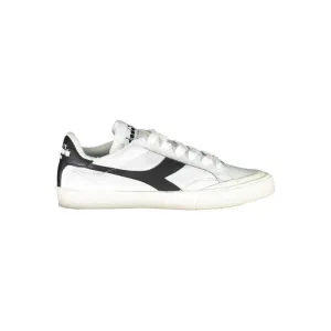Diadora White Fabric Sneaker Canvas Or Sneakers
