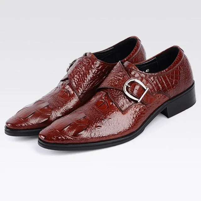 38-48 formal shoes men office men leather shoes Flat Golf Shoes