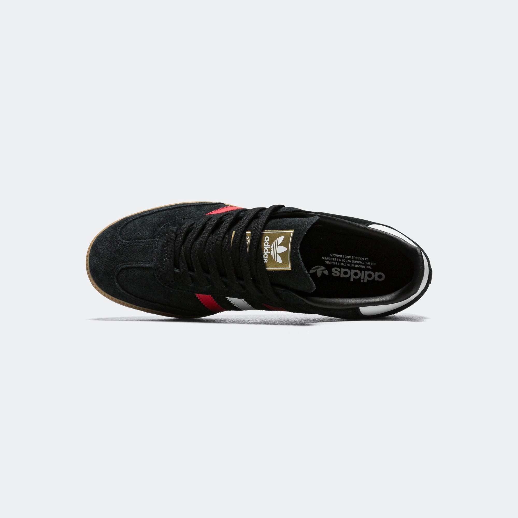 Samba OG - Core Black/Better Scarlet-Gum Adidas Cloudfoam Pure 2.0 Walking Shoes