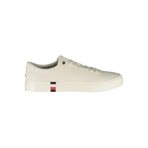Tommy Hilfiger White Leather Men Sneaker Casual Shoes Malaysia