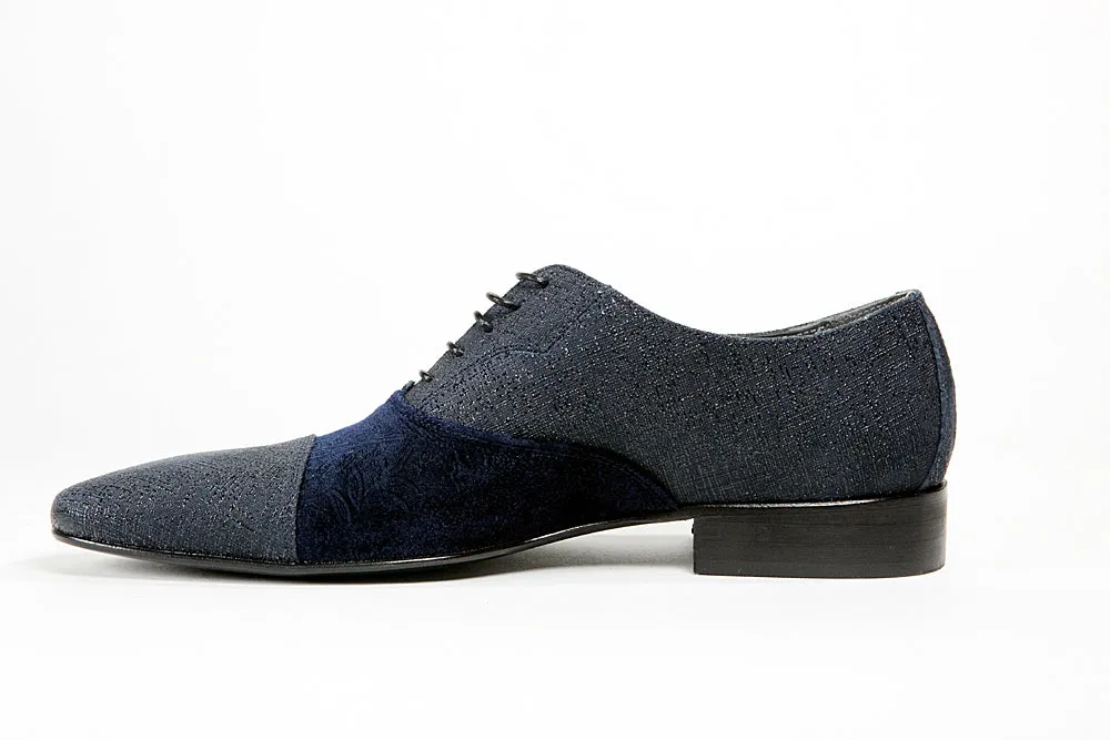 004 Rinas Couture Shoes / Blue Dressports 2 Go Plain Toe Casual Shoe