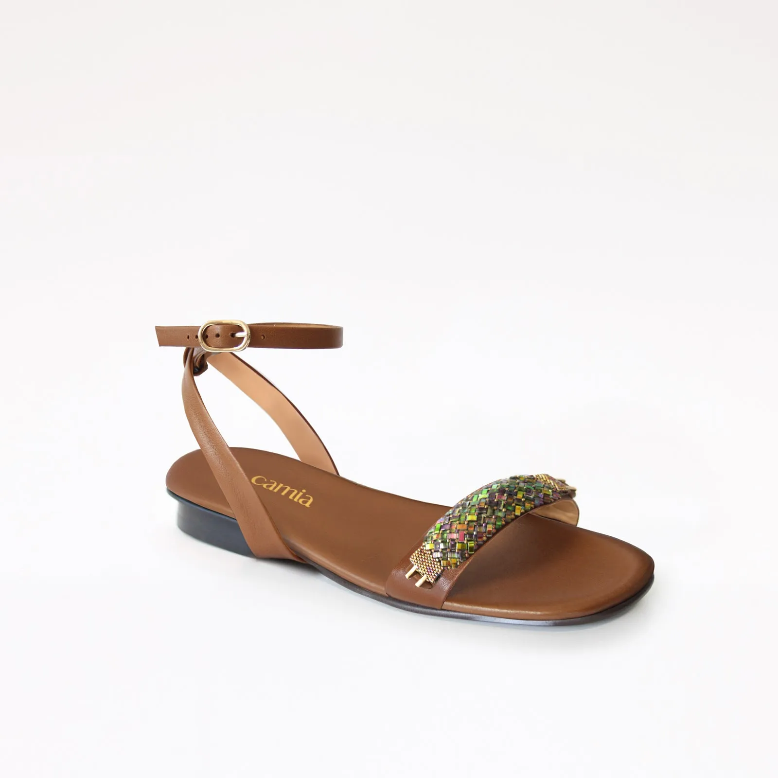 Treasure And Bond Shoes Flats Espresso Swap Sandal Aqua