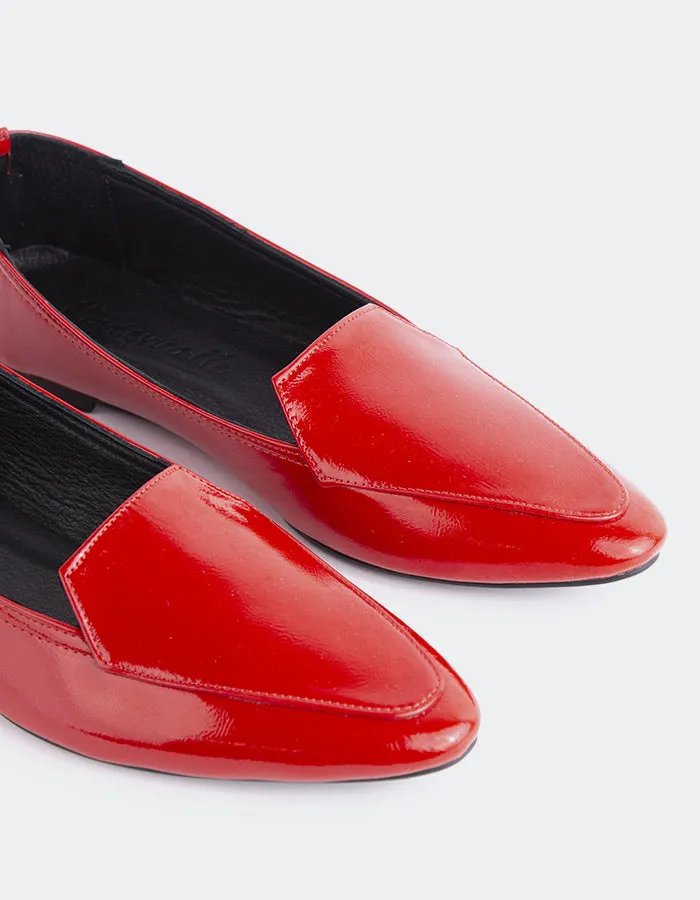 Winkle Red Patent Abound Shoes Flats