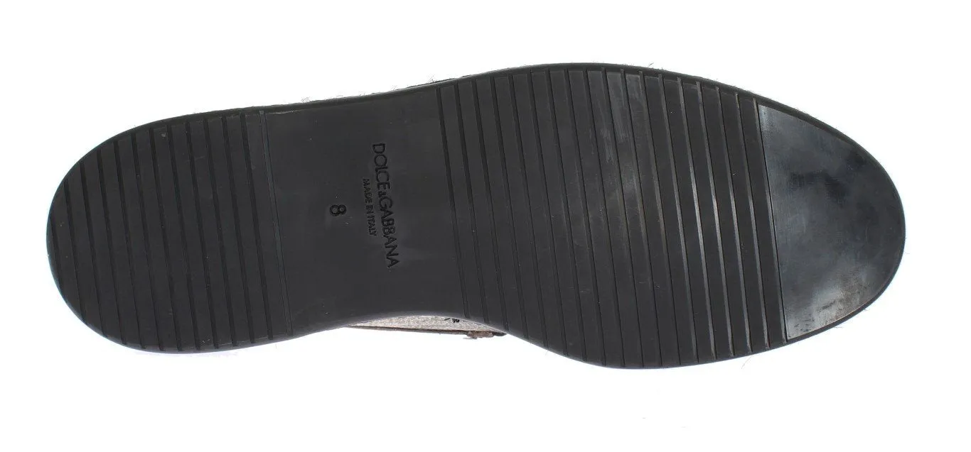 White Cotton Beige Leather Loafers Loafers Deals