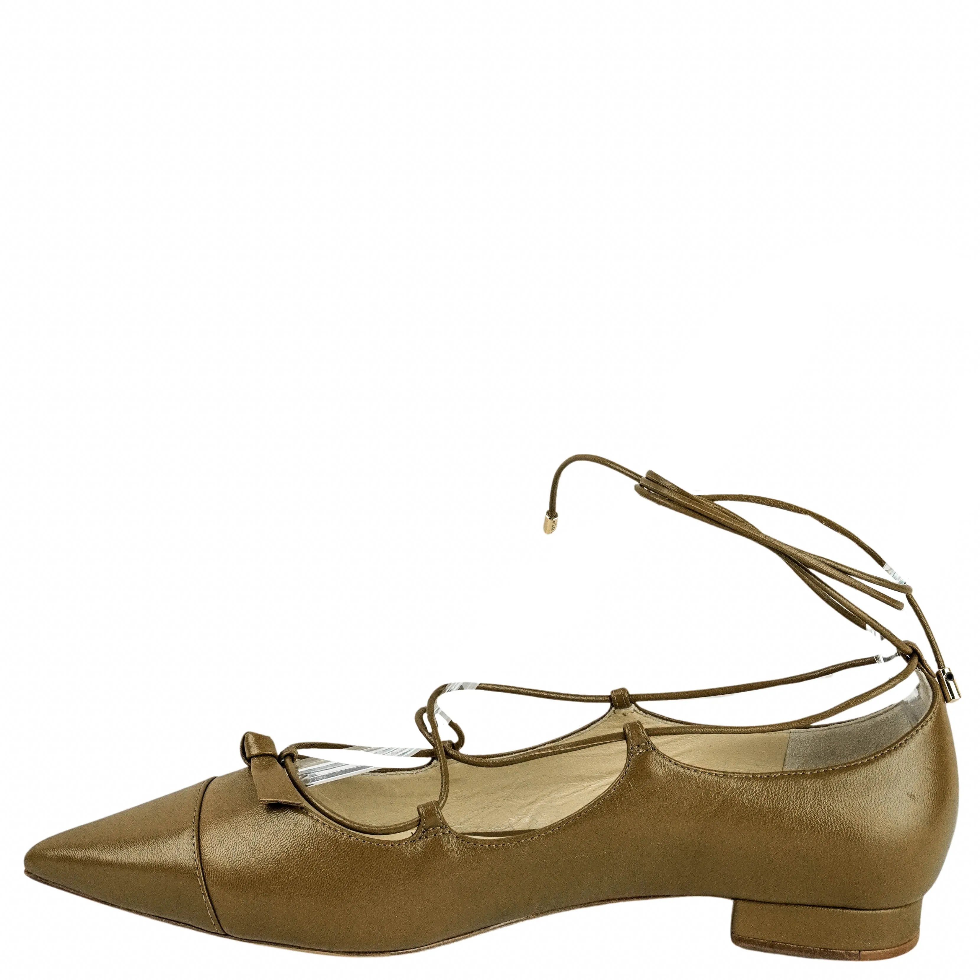 Alexandre Birman Clarita Flat in Kelp Flat Shoes Workout
